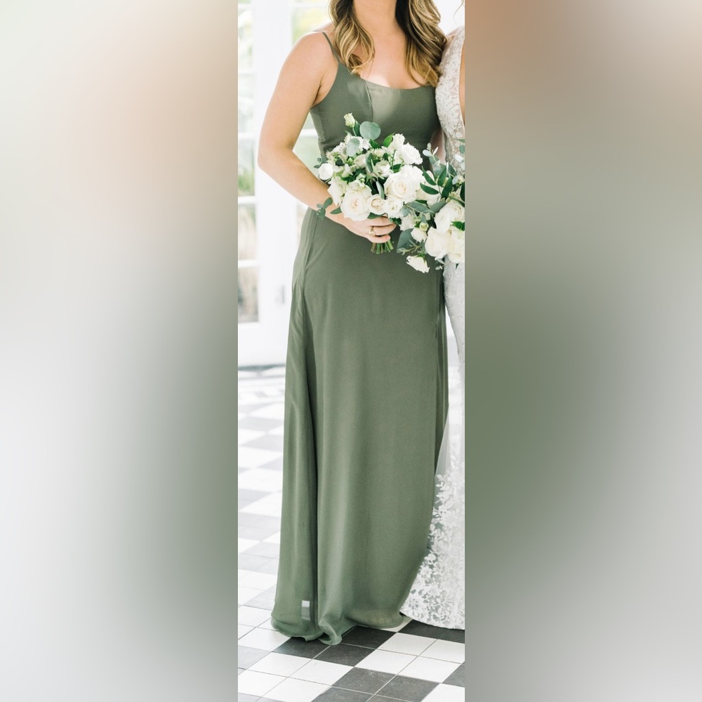 Birdy Grey - Amy Chiffon - Moss Green